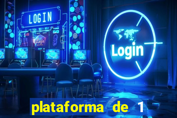 plataforma de 1 real fortune tiger